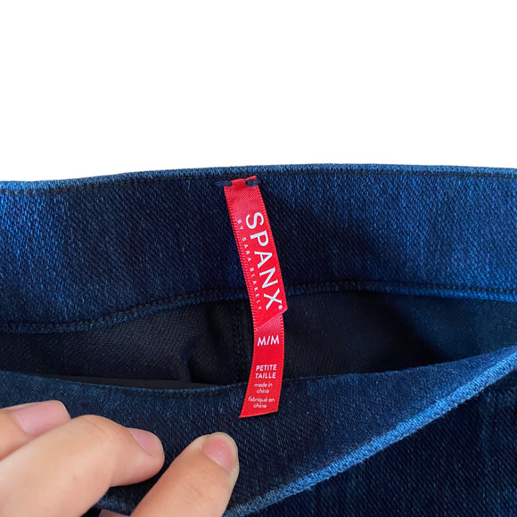 Spanx Ble Jeanish Ankle Leggings sz M - Picture 8 of 8